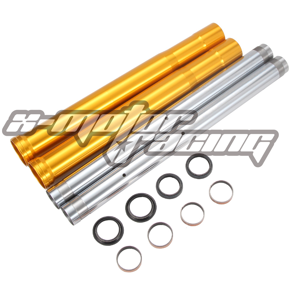 Fork Oil Seal - フロントフォークチューブセットブッシュオイルシール再構築キットカワサキ ZR800 Z800 2013-2016 2014 2015