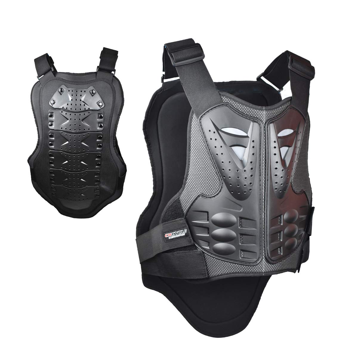 Mountain Biking Body Armour - オートバイベストアーマー保護乗馬チェストバックプロテクター大人用ダートバイクマウンテンバイクオフロードレース大人