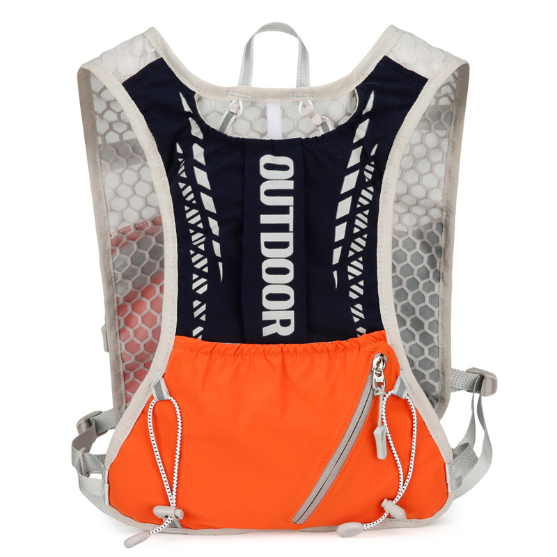 Mountain Biking Rucksack - 反射材付きランニングハイドレーションベスト サイクリングバックパック アウトドアスポーツ 登山 ハイキング MTB