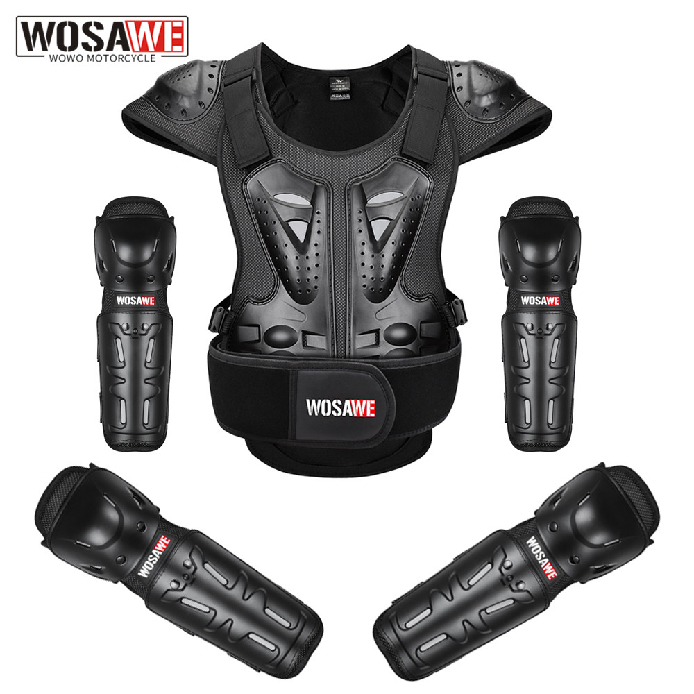 Mountain Biking Body Armour - WOSAWE オートバイベスト レーシングチェストベスト サイクリング モトクロス オフロード