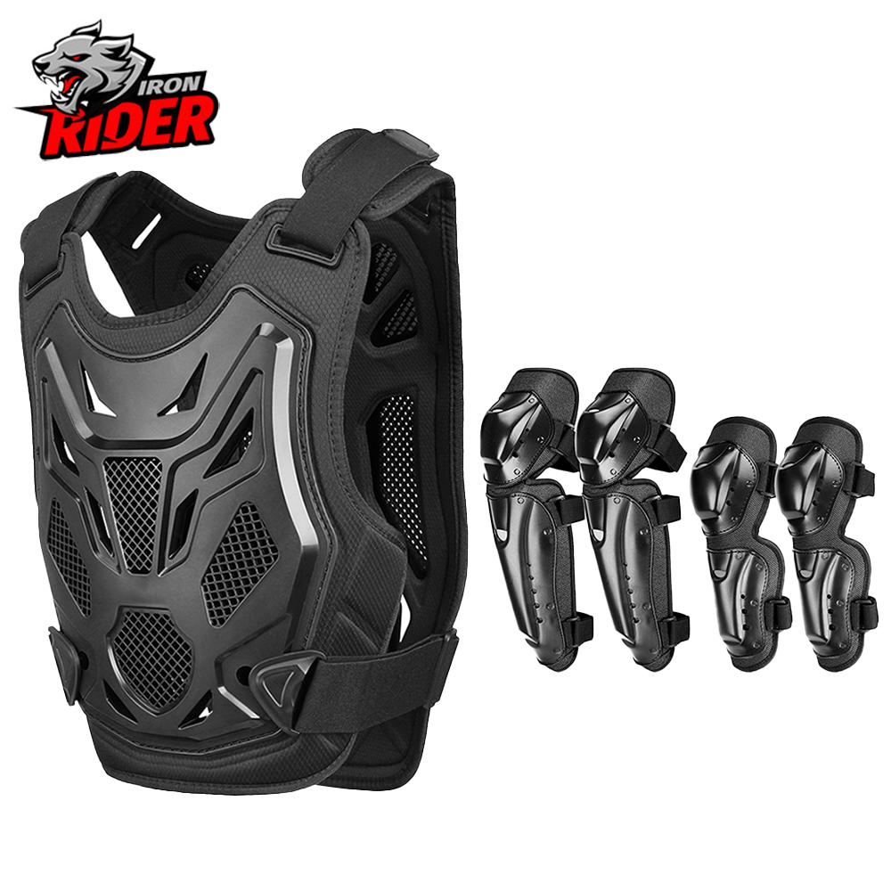 Mountain Biking Body Armour - オートバイ用アーマー オフロードバイクライダー用胸部および背中保護具 オートバイ用膝および肘保護具 オートバイ用装備