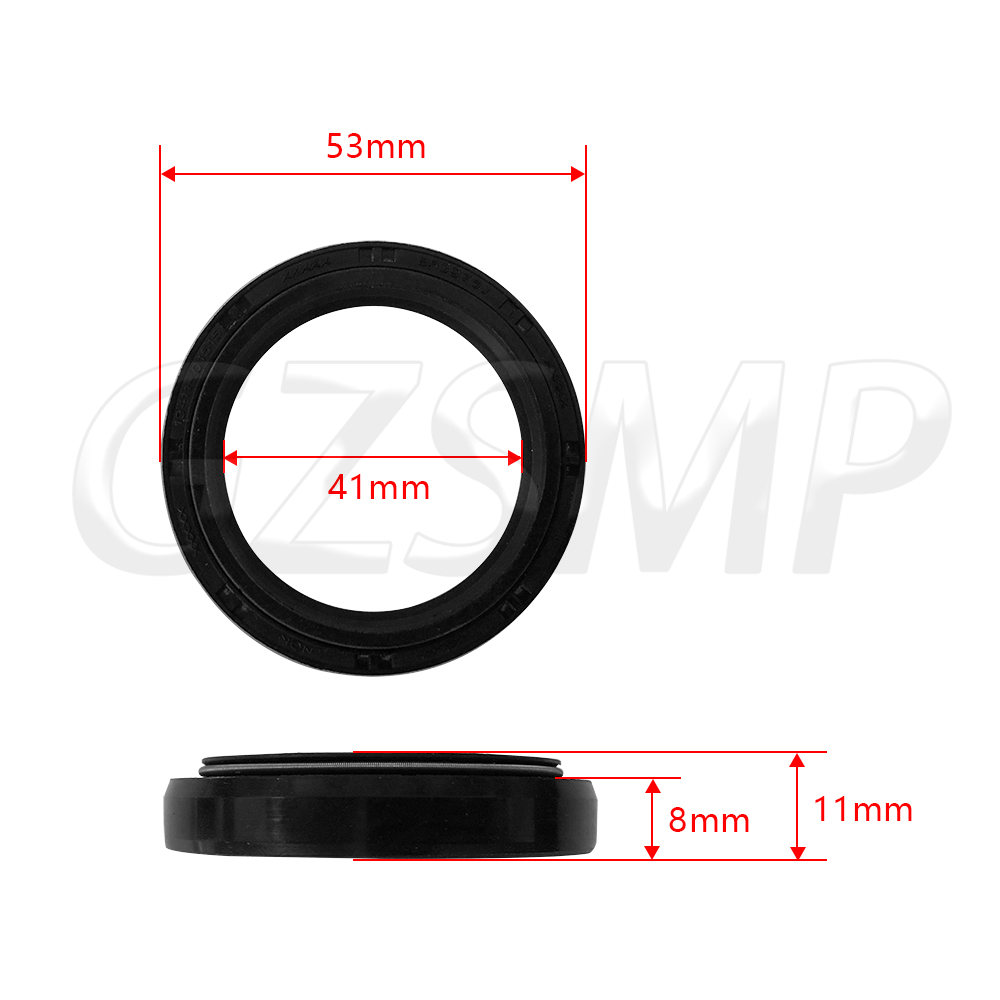 41x53x8 モーターサイクルフロントフォークオイルシール - Fork Oil Seal のレビューと価格