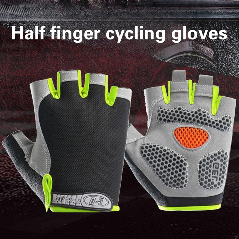 フィンガーレスサイクリンググローブ 滑り止め 軽量 通気性  - Mountain Biking Gloves のレビューと価格