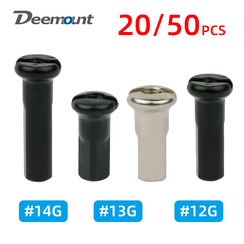 20/50 個の銅製ニップル 14G 13G MTB ロード - Spoke Nipple Brass のレビューと価格