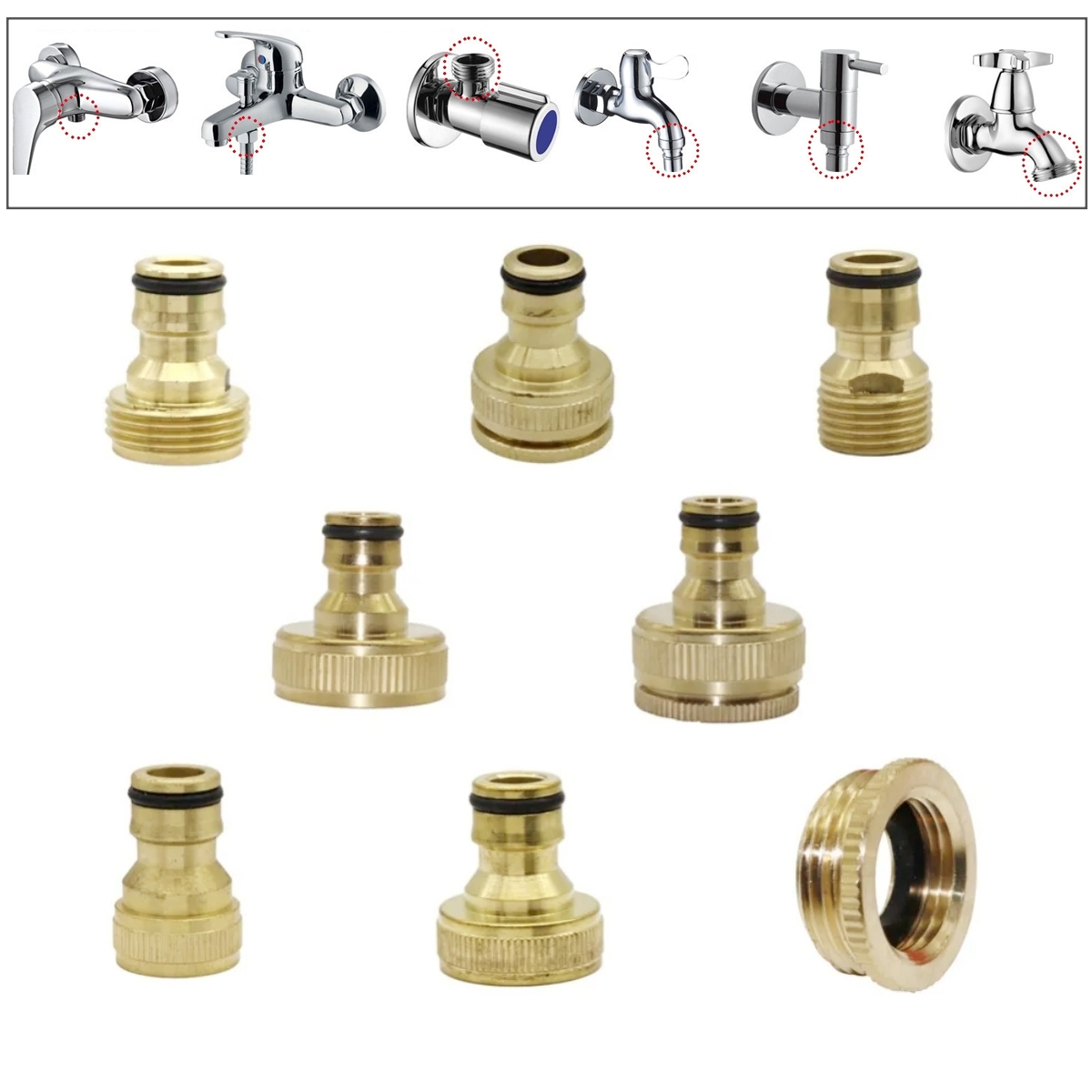 真ちゅう製のネジ付きクイックコネクタ,洗濯機のニップルジョイ - Spoke Nipple Brass のレビューと価格