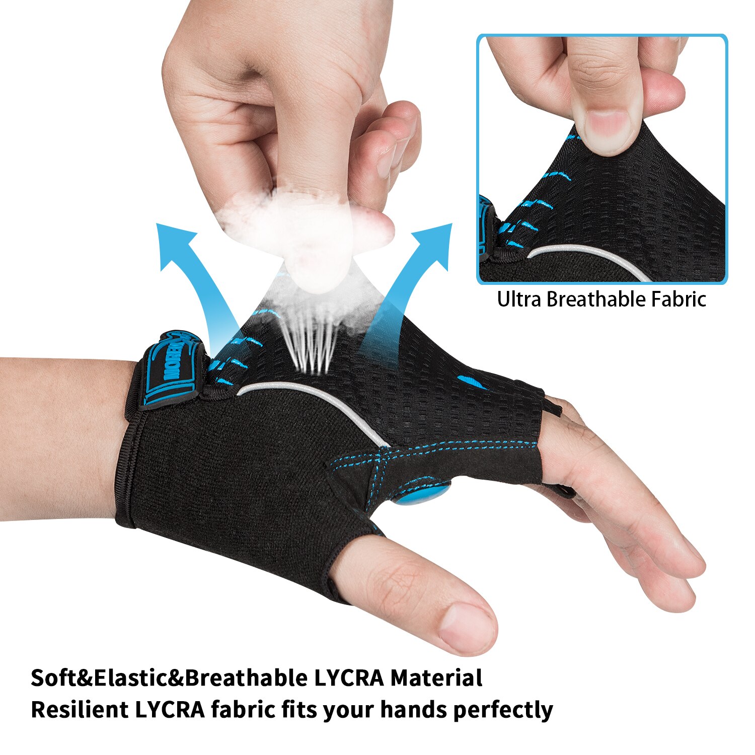 Moreokサイクリング用手袋,通気性のある自転車用手袋,5 - Mountain Biking Gloves のレビューと価格