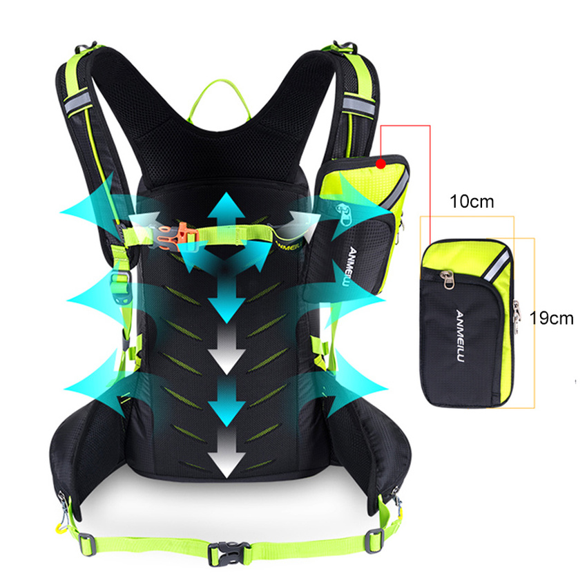 20L防水サイクリング自転車バッグレインカバー通気性軽量リュ - Mountain Biking Rucksack のレビューと価格
