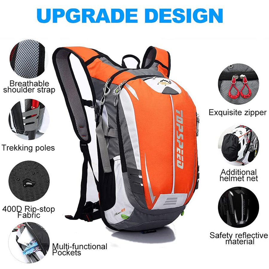 男性用自転車ハイドレーションベスト,サイクリング,アウトドア - Mountain Biking Rucksack のレビューと価格