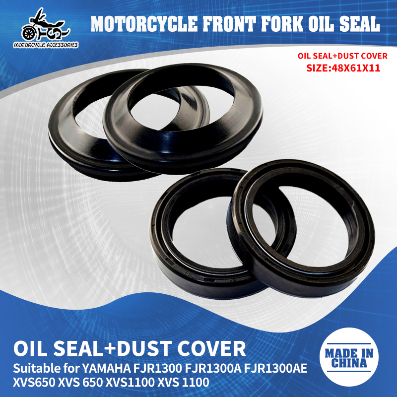 SJ オートバイアクセサリーフロントフォークダンパー 48  - Fork Oil Seal のレビューと価格