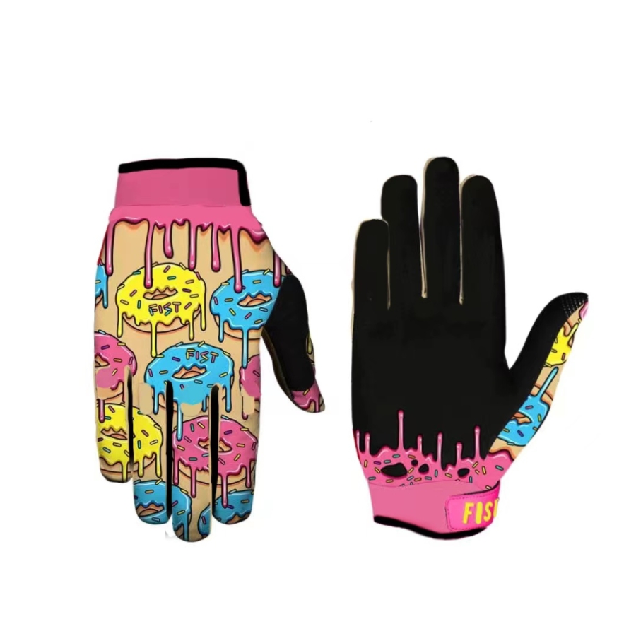 フィストプラスト キッド かわいいドーナツの摩耗保護、オート - Mountain Biking Gloves のレビューと価格