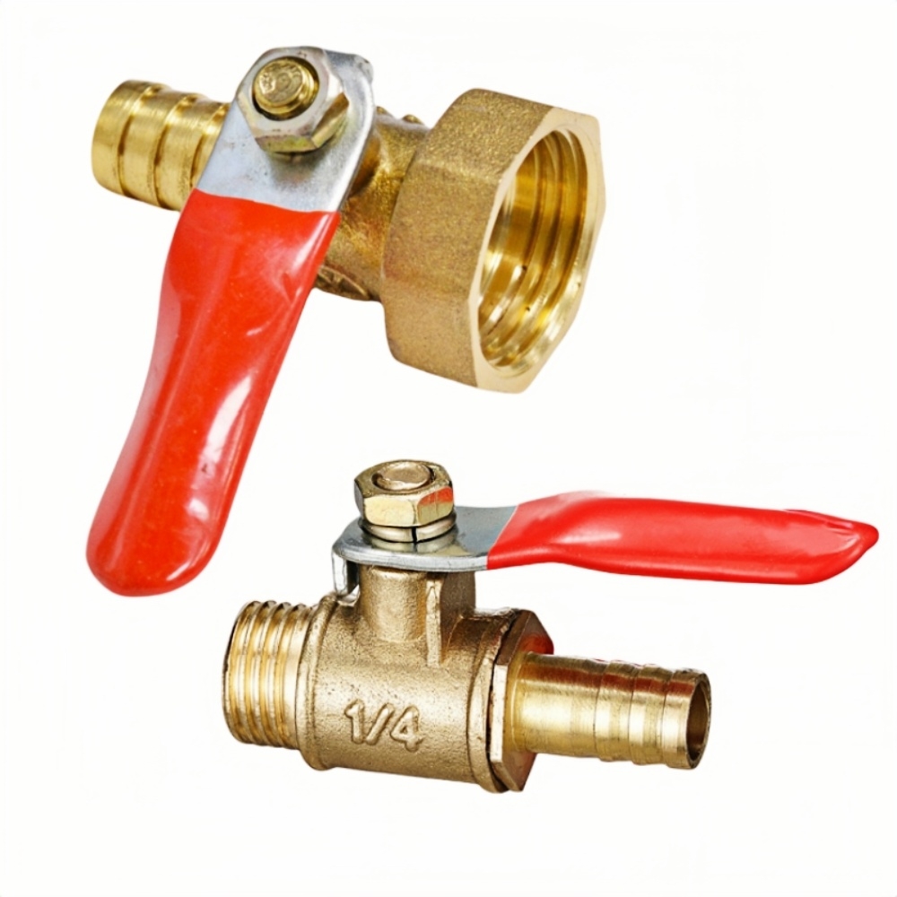 真鍮製バーブ付きボールバルブコネクターコントローラー 1/8 - Spoke Nipple Brass のレビューと価格