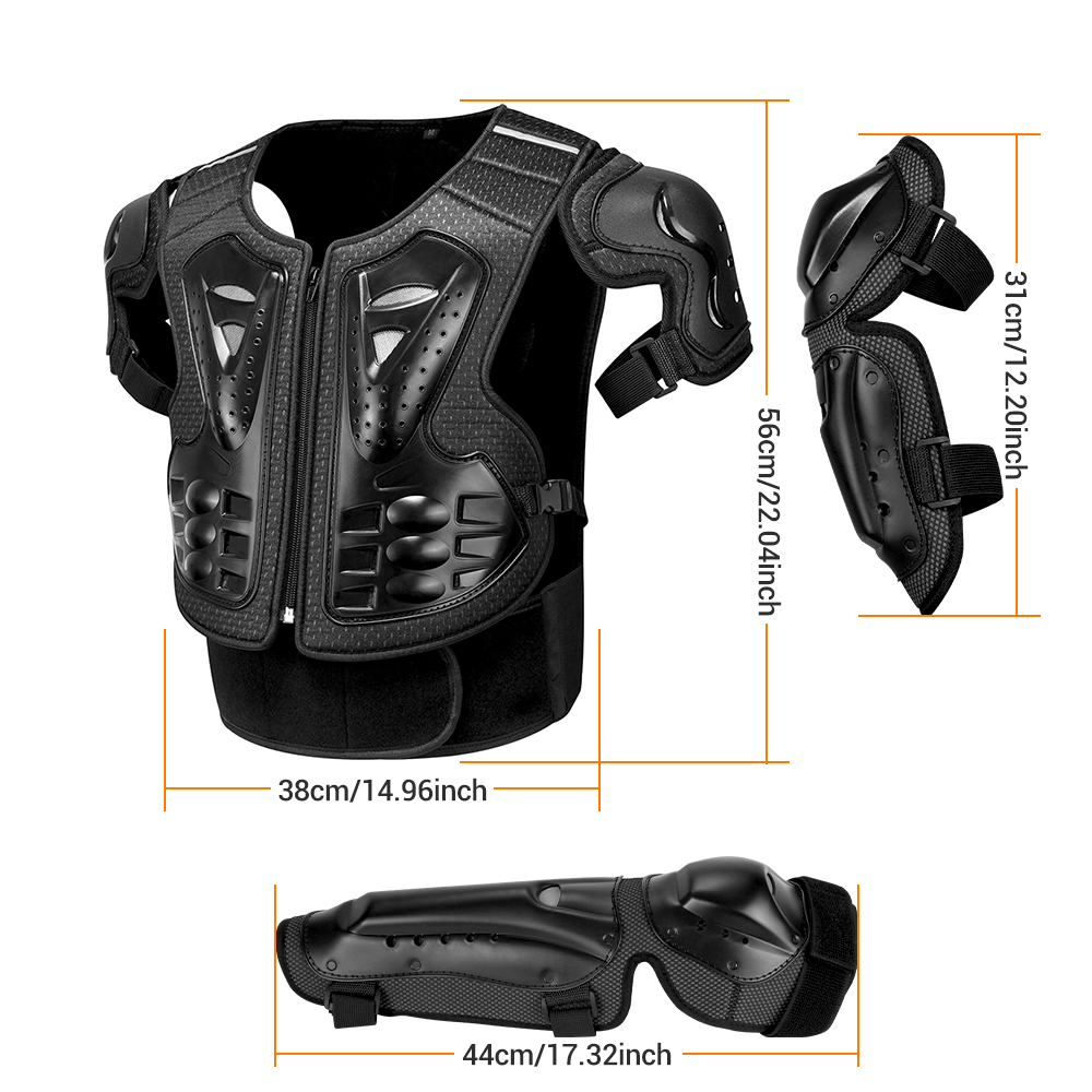 大人のオートバイアーマーメンズオフロードオートバイ落下防止と - Mountain Biking Body Armour のレビューと価格