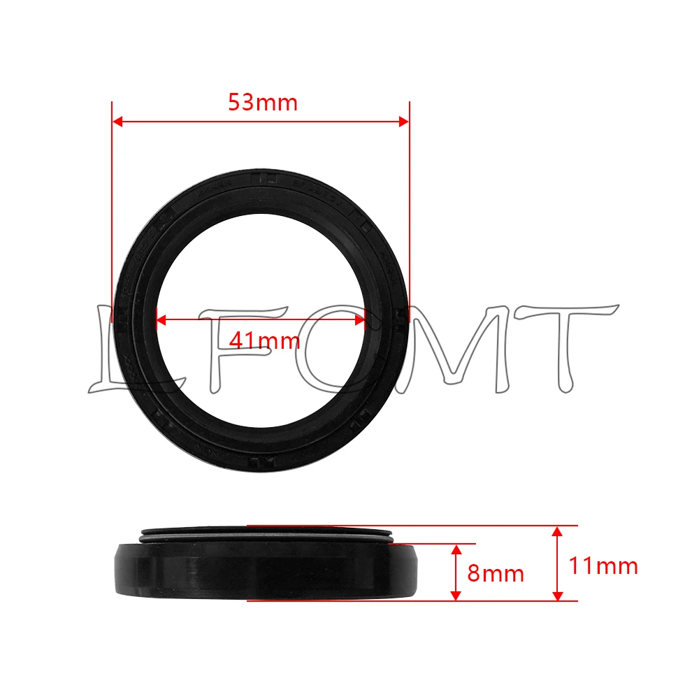 41x53x8 41 53 フロントフォークオイルシールダス - Fork Oil Seal のレビューと価格