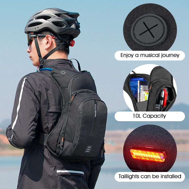 WEST BIKING 10L 超軽量サイクリングバックパッ - Mountain Biking Rucksack のレビューと価格