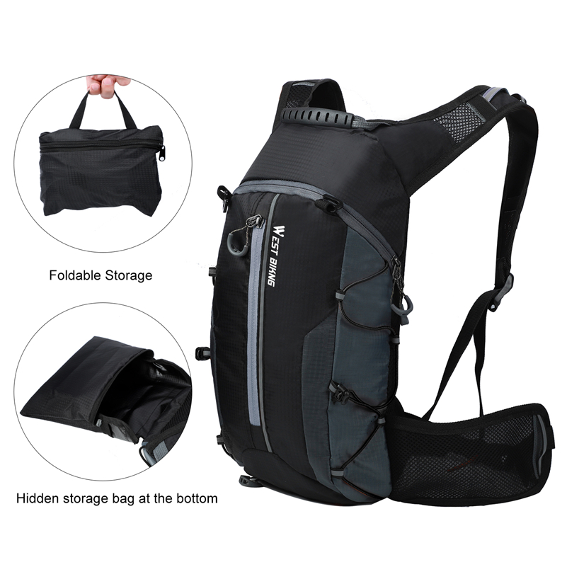 WEST BIKING アウトドア撥水スポーツバッグ サイク - Mountain Biking Rucksack のレビューと価格