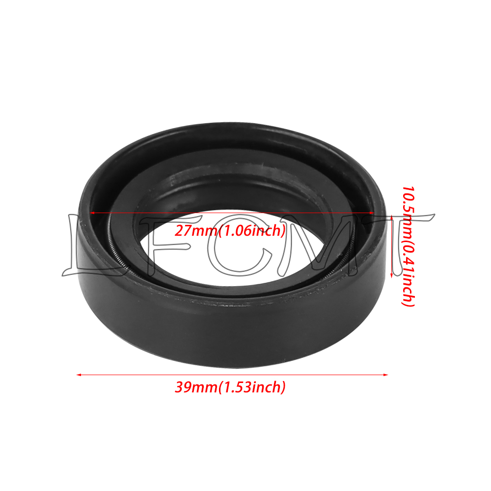 27x39x10.5 27*39 バイクフロントフォークオイ - Fork Oil Seal のレビューと価格
