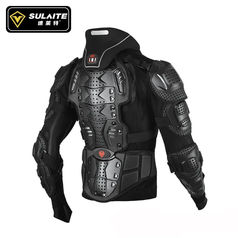 SULAITE フルボディアーマージャケット、通気性のある落 - Mountain Biking Body Armour のレビューと価格