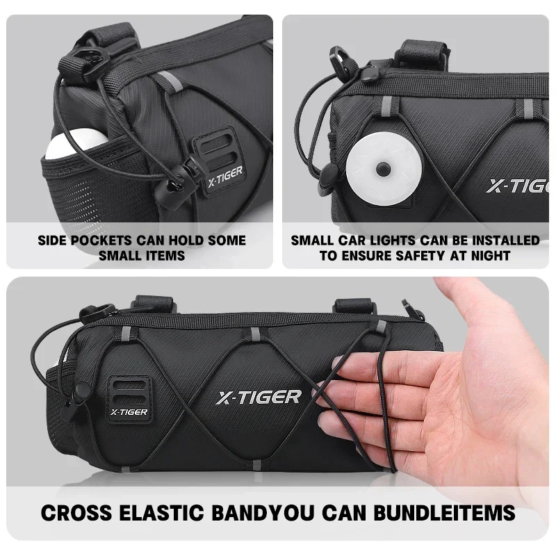 X-tiger-大容量のポータブルハンドルバーバイクバッグ、 - Mountain Biking Rucksack のレビューと価格