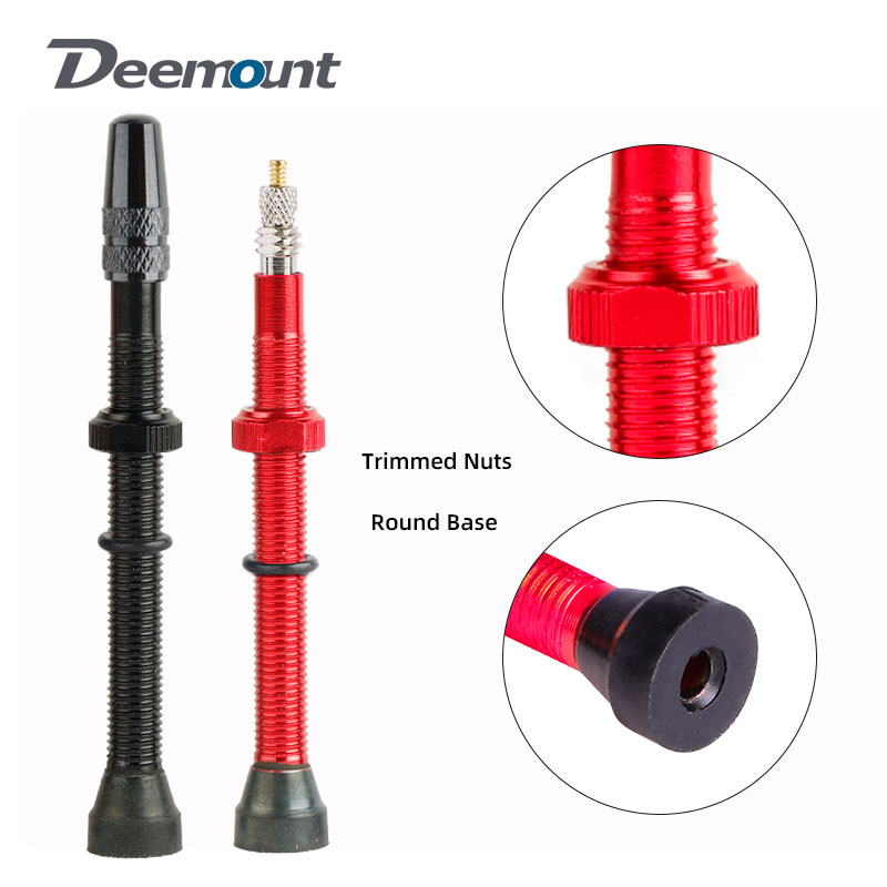 2個deemount 60ミリメートル自転車チューブレス仏式 - Spoke Nipple Brass のレビューと価格