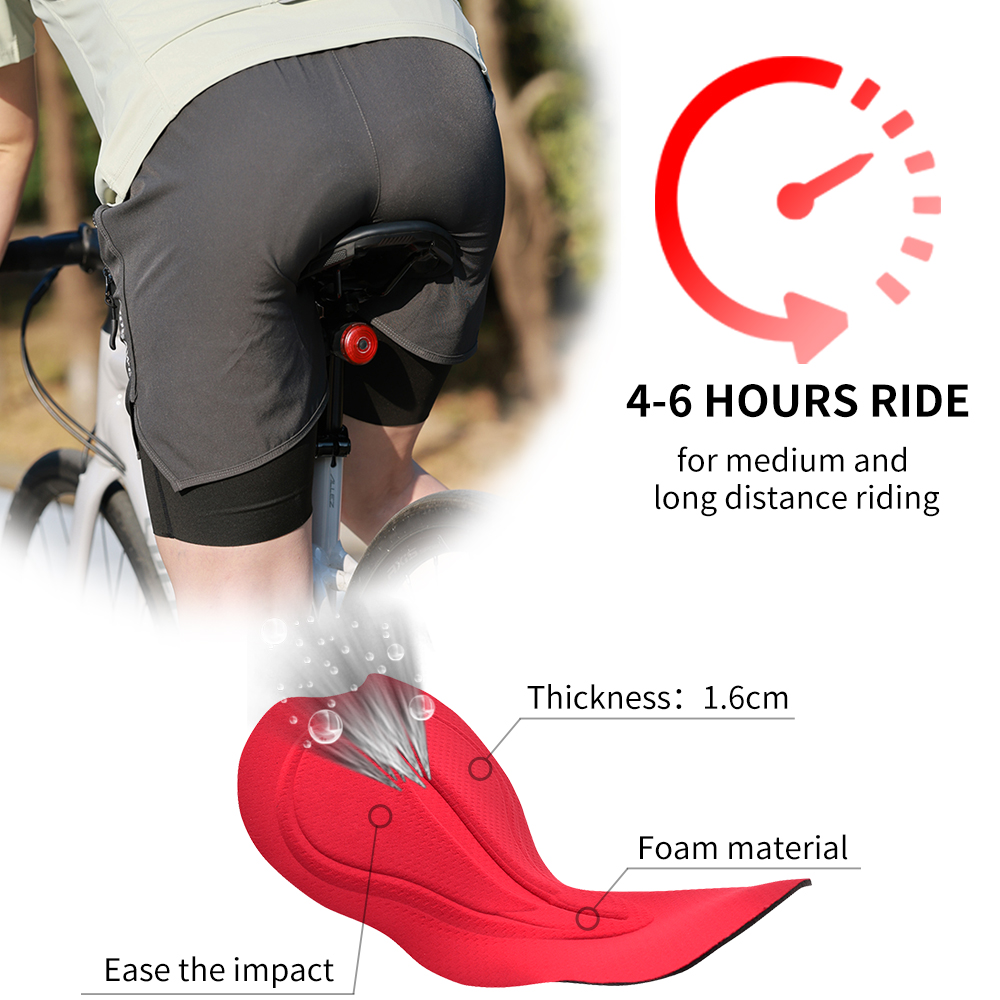 WOSAWE MTB ショーツ夏男性サイクリングショーツ 2 - Mountain Biking Body Armour のレビューと価格