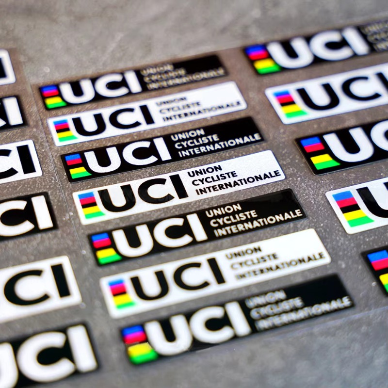 UCIユニオンロゴデカールステッカー（マウンテンバイクまたは - Mountain Biking Uci のレビューと価格