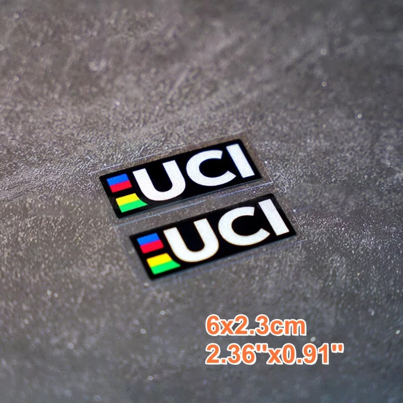 UCIユニオンロゴデカールステッカー（マウンテンバイクまたは - Mountain Biking Uci のレビューと価格