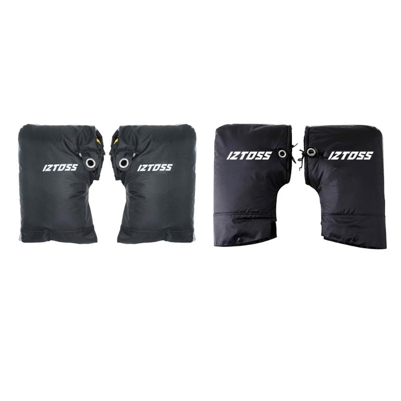 保護オートバイ厚く暖かいハンドルバーマフグリップハンドルバー - Mountain Biking Gloves のレビューと価格